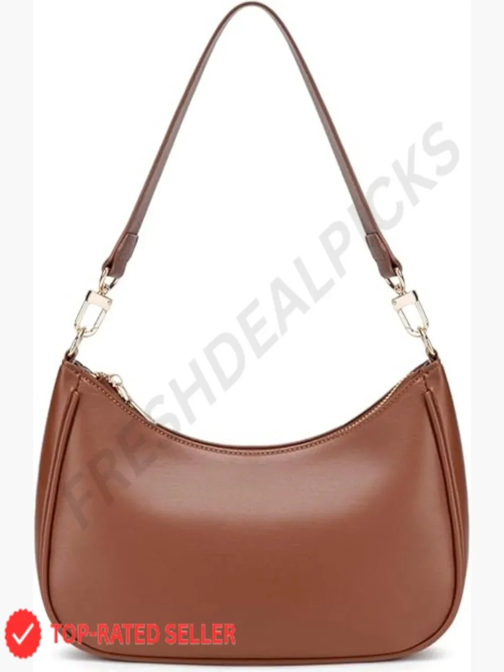 Shoulder Bag Hobo Tote Handbag Mini Clutch Purse Zipper Closure